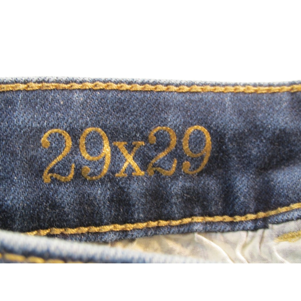 Tommy Bahama Slim Boyfriend Jeans Womens 29x29 Blue Denim Stretch Mid Rise Ankle - Picture 7 of 16